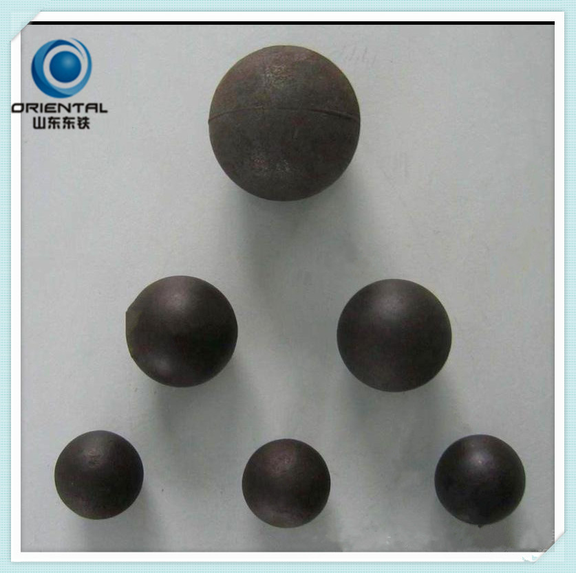 Low chromium cast steel ball